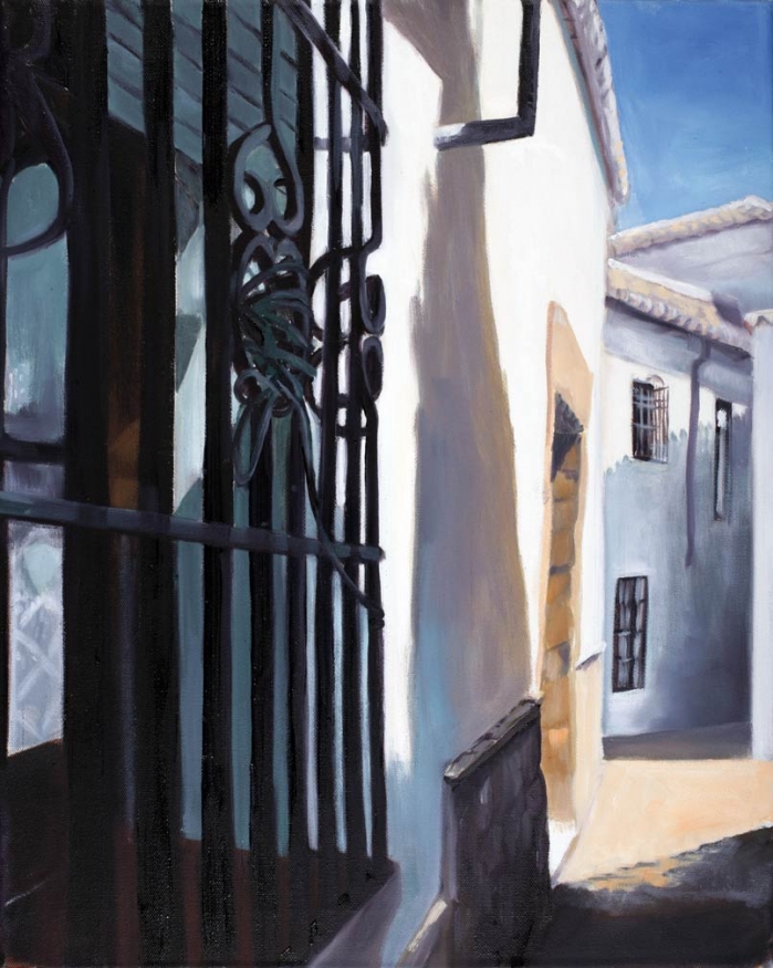 Gitter zur Gasse